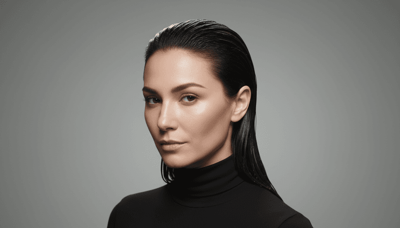 The Wet-Look Gel Style