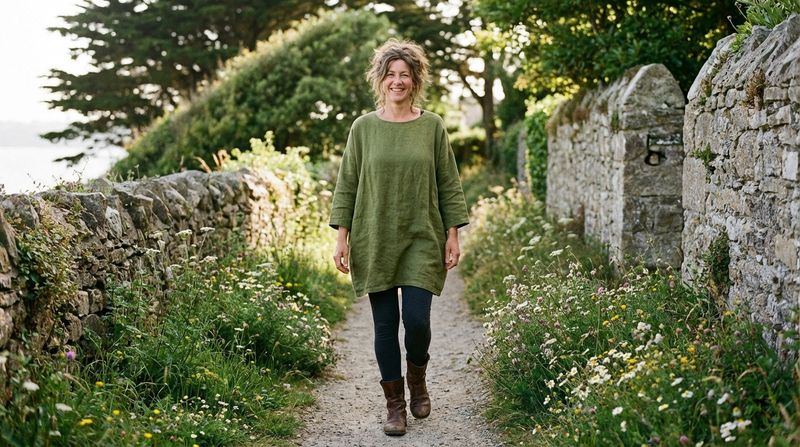 Too-Long Tops with Leggings