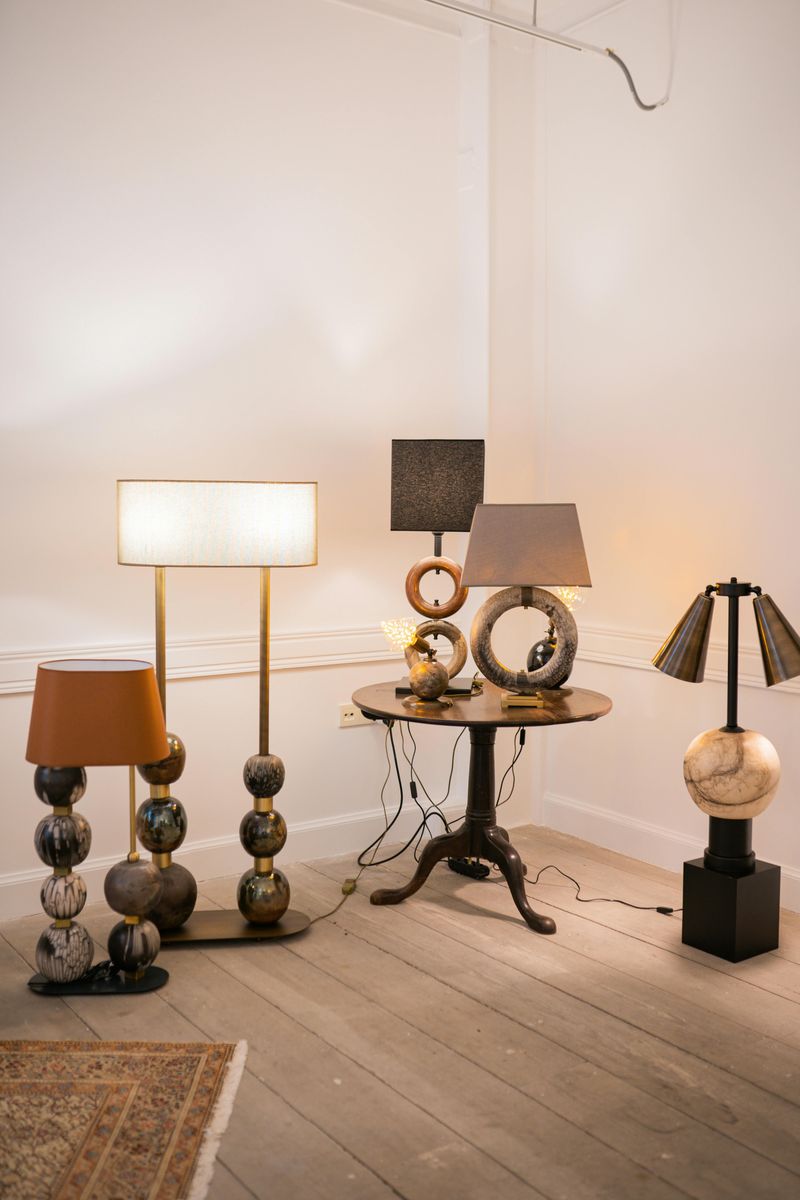 Too Many Floor Lamps and Cords