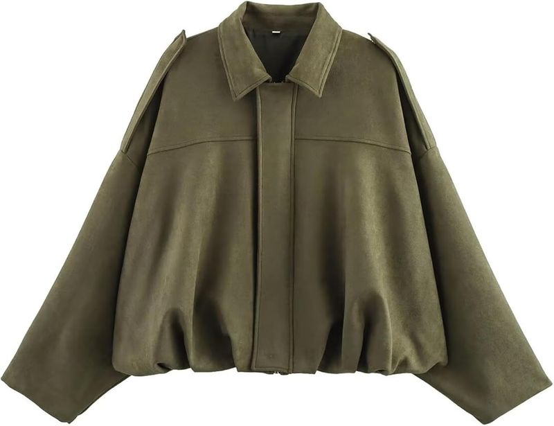 JoinQueen Stand-Collar Jacket