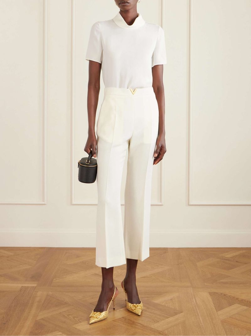 Valentino Garavani Silk-Georgette Blouse