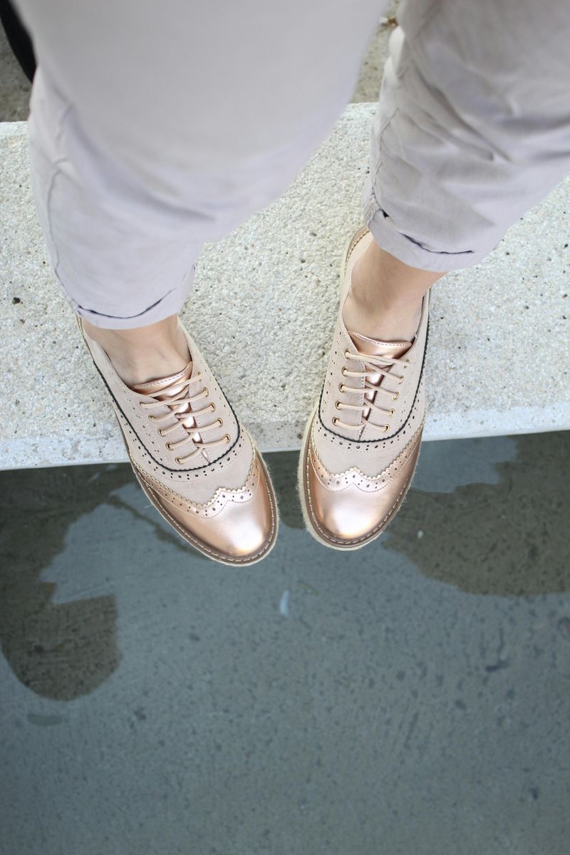 Warm Metallics Over Cool Ones