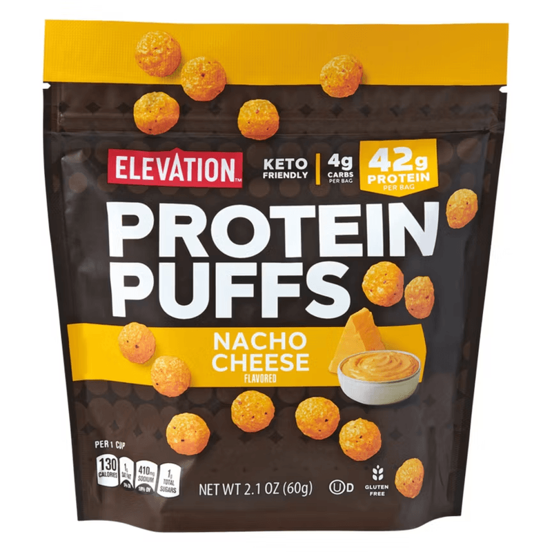 Elevation Nacho Cheese Protein Puffs