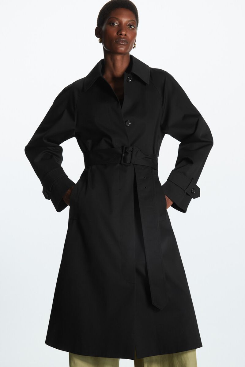 COS Minimal Mac/Trapeze Trench Coat