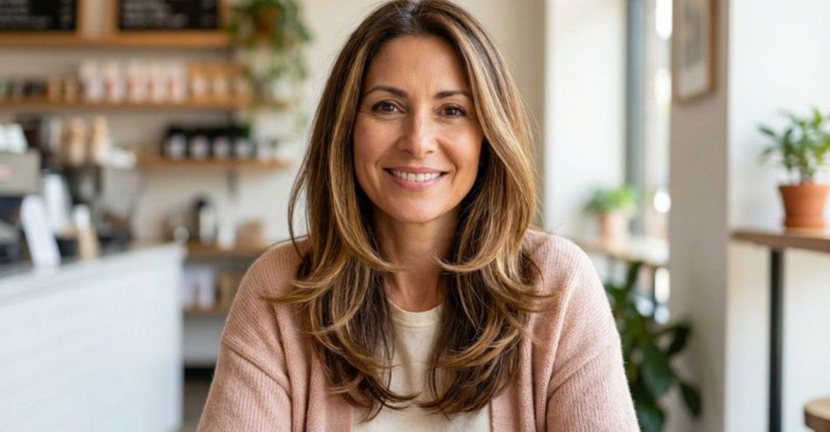 Long Hairstyles That Keep the Face Looking Open and Lifted