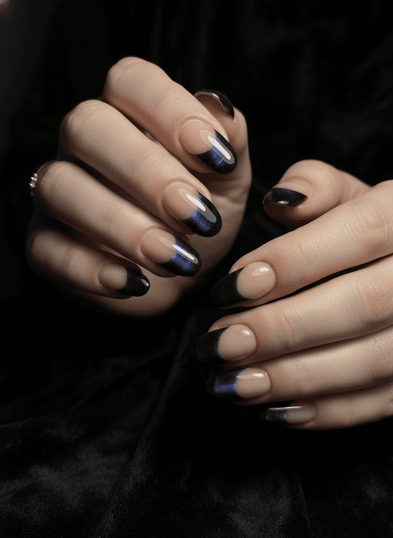 Velvet or Cat-Eye French