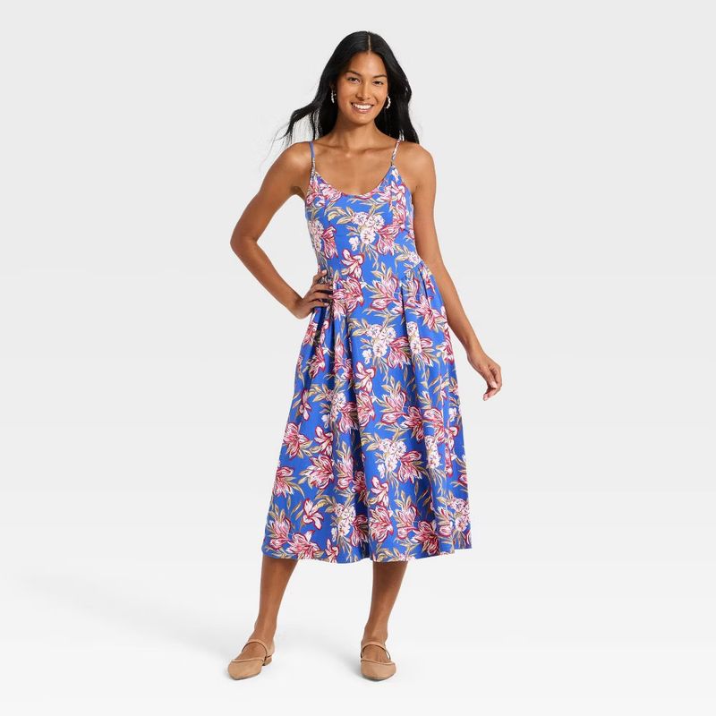 A New Day Corset Midi Dress