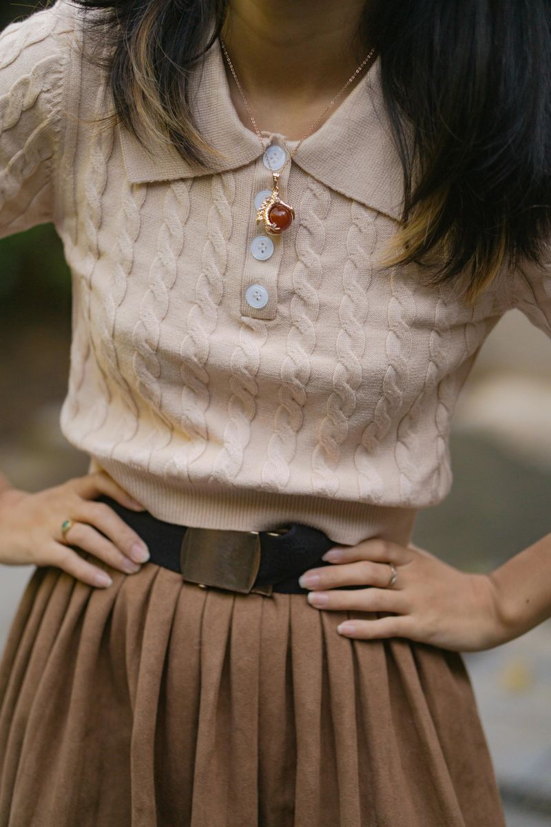 Add a Belt to Define Your Waist