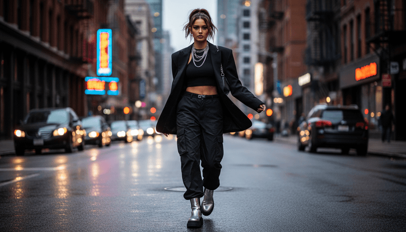 All-Black Street Style