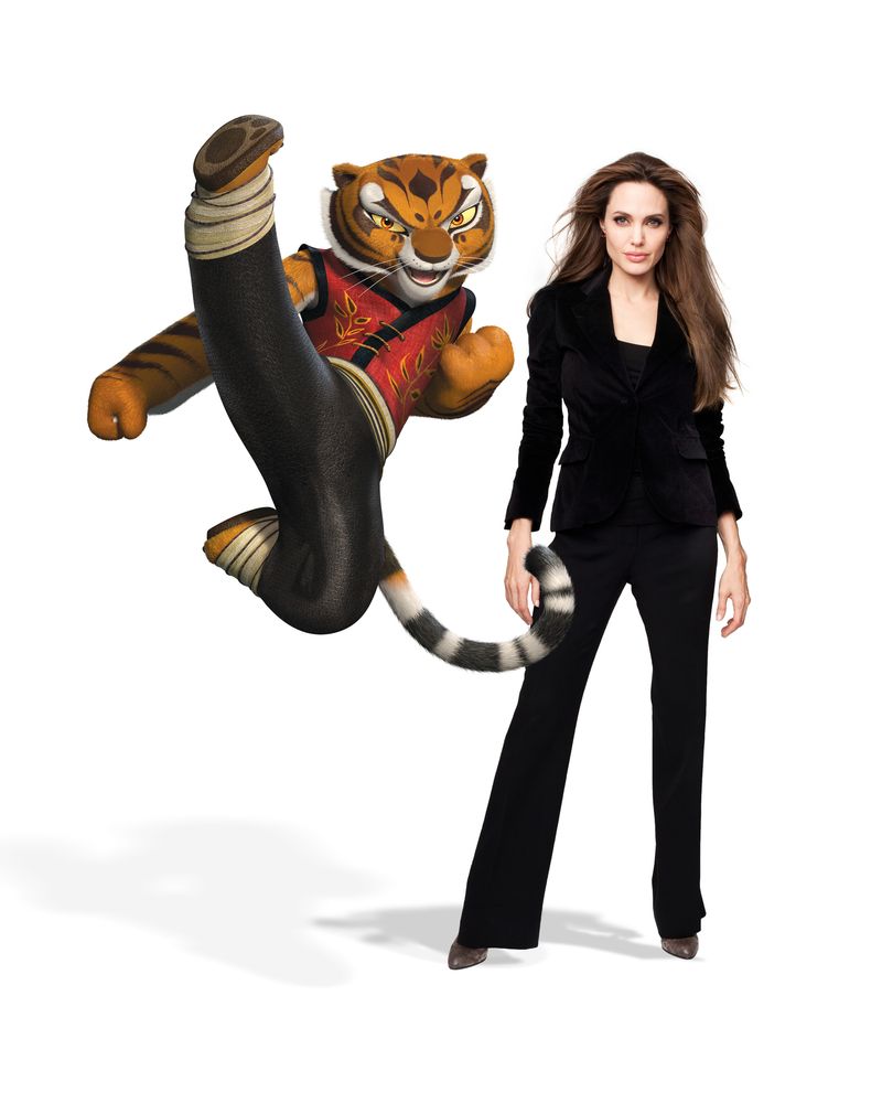 Angelina Jolie — Master Tigress in Kung Fu Panda