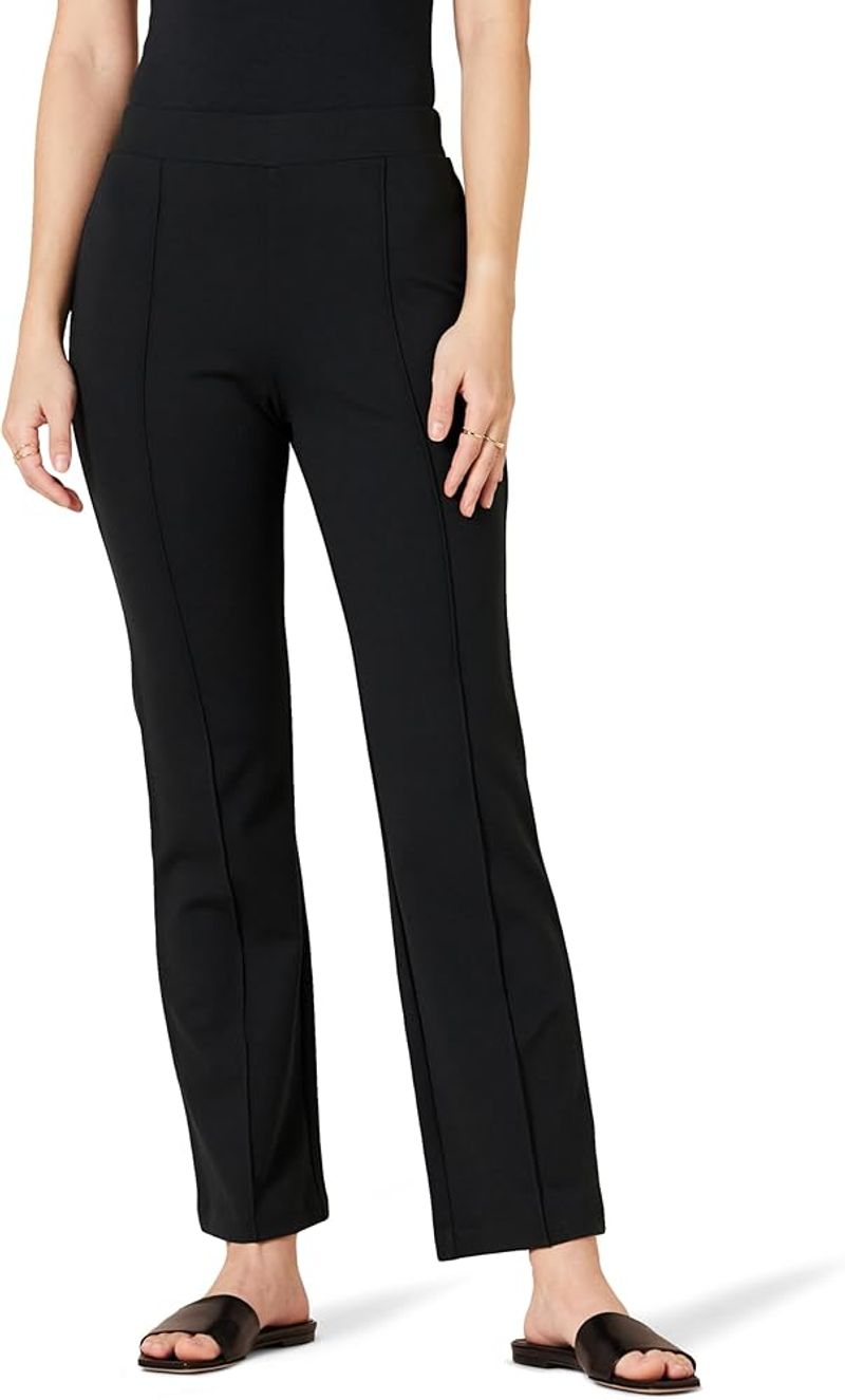 Amazon Essentials Pull-On Knit Dress Pants