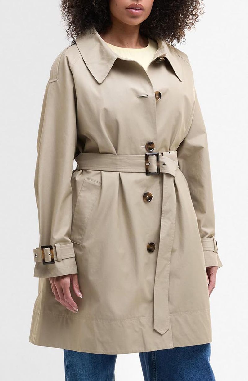 Barbour Maia Showerproof Trench Coat