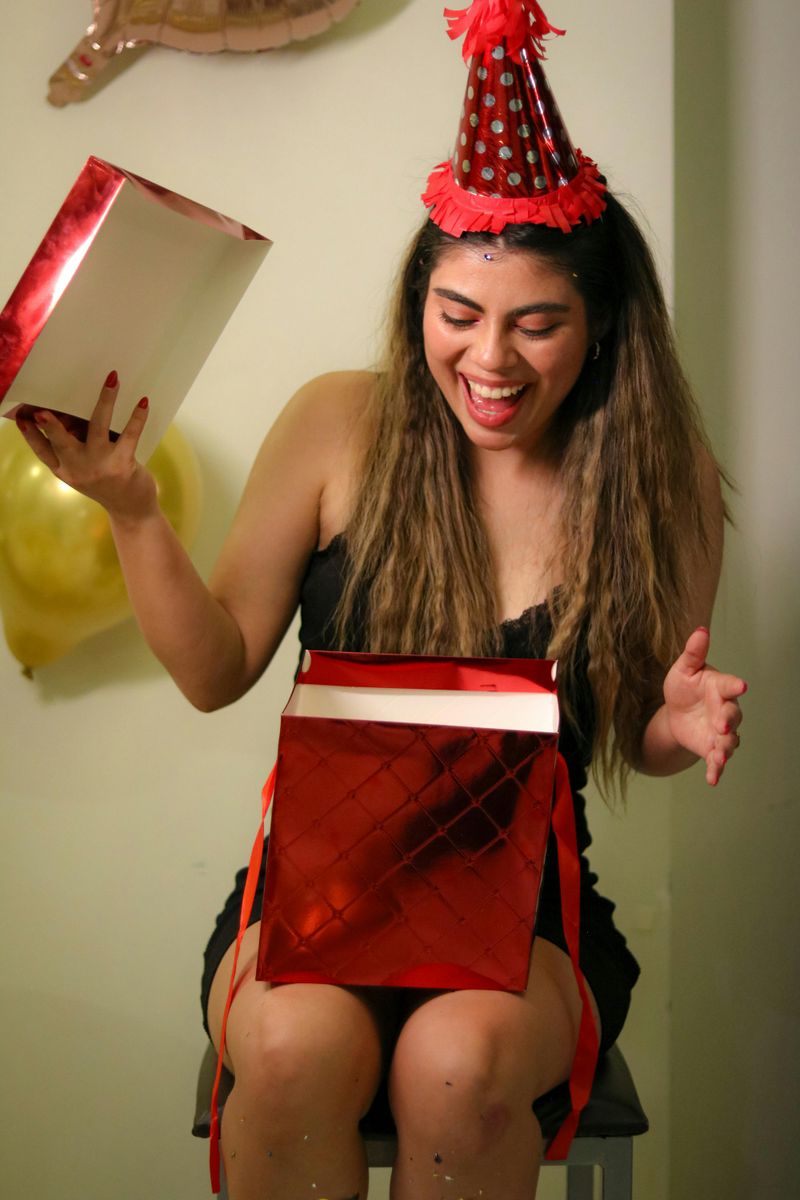 Pretending to Love a Gift They Will Never Use