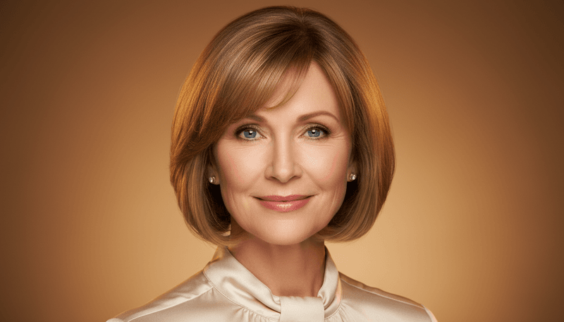 Bob with Side-Swept Bangs