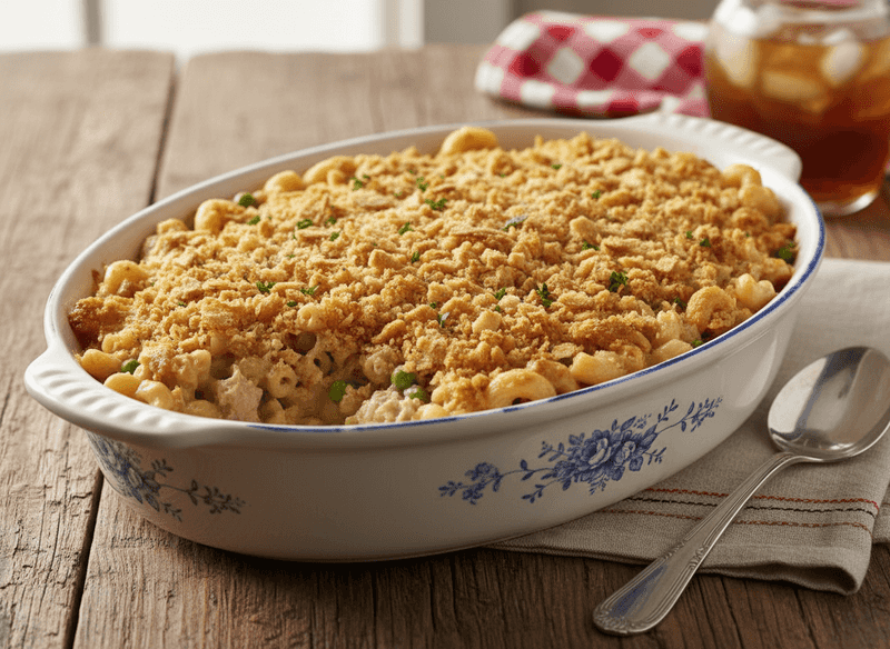 Homestyle Tuna Noodle Casserole