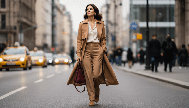 Camel and Tan – Understated Luxury and Calm Authority