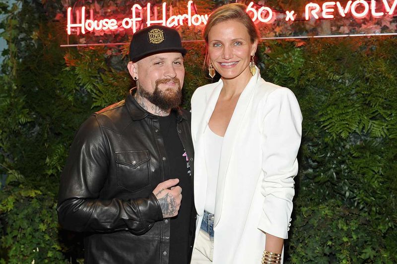 Cameron Diaz and Benji Madden