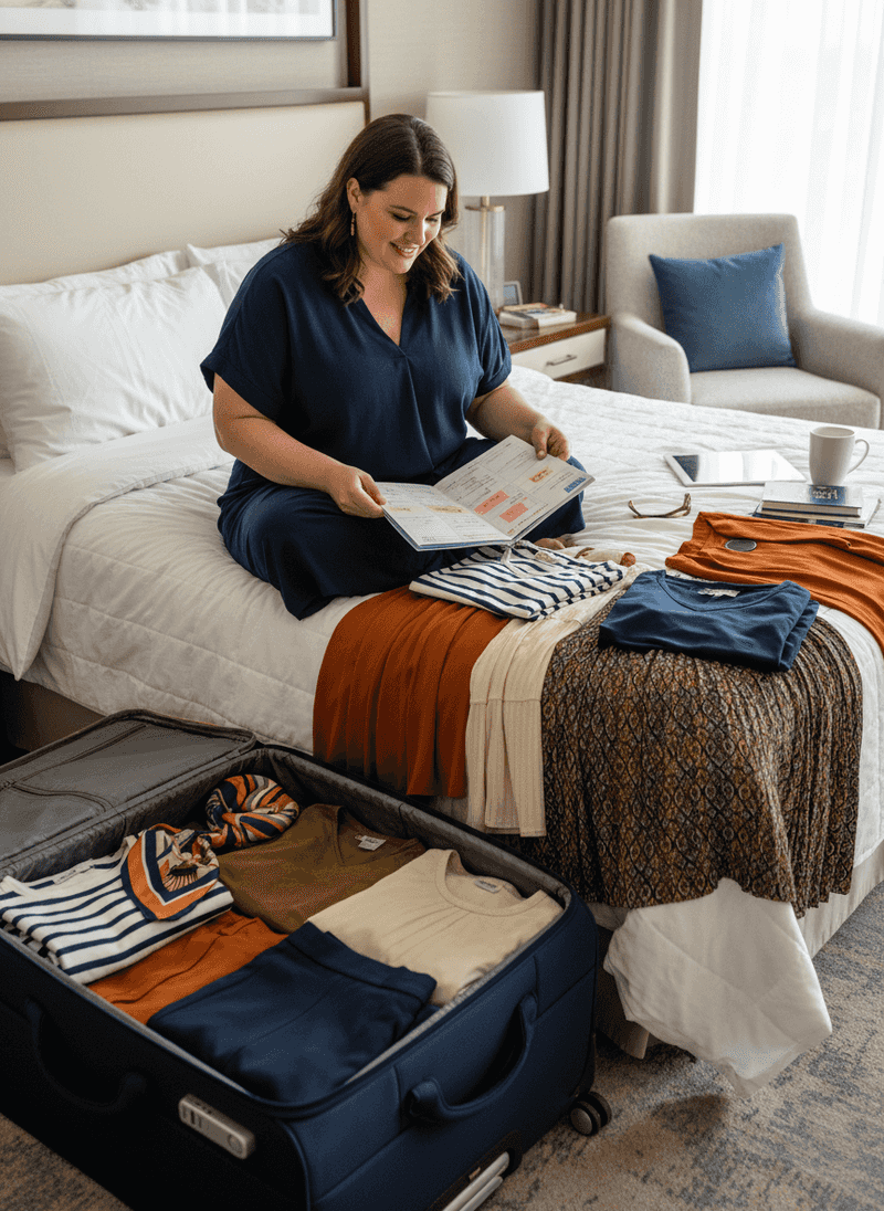 Plan Outfits Around Your Itinerary