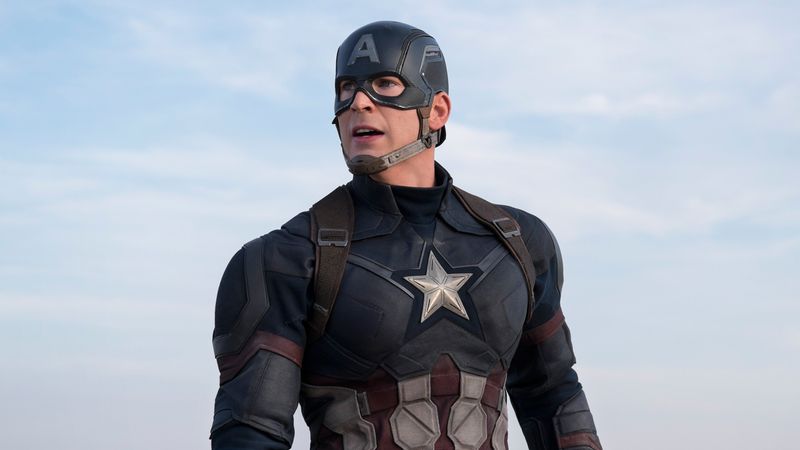 Chris Evans as Captain America in the Marvel Cinematic Universe