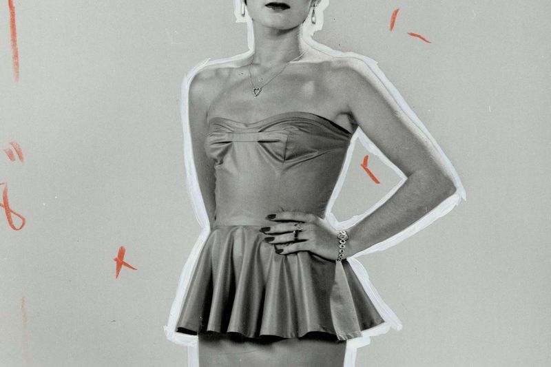 Cinched-Waist Peplum