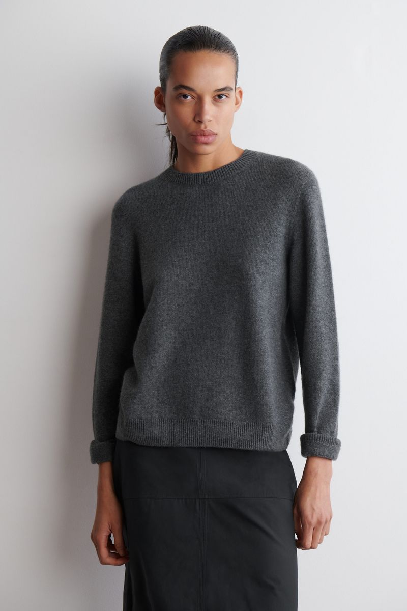 Cos Cashmere Crew-Neck Sweater