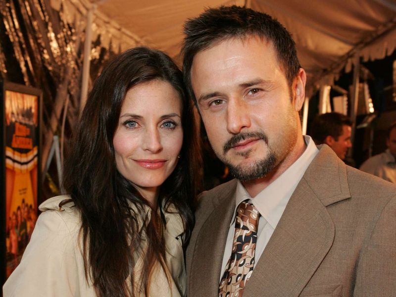 Courteney Cox and David Arquette