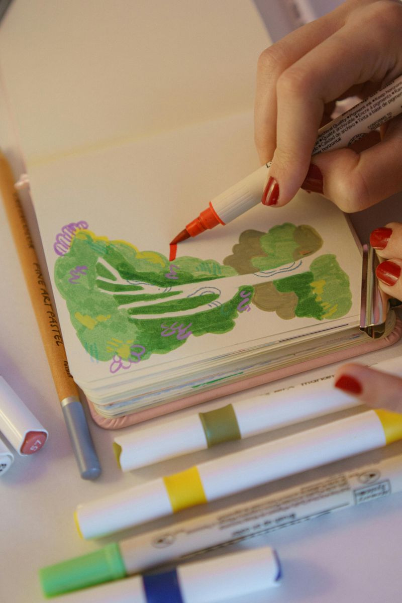 Creative Hobbies Like Drawing, Design, and Writing Fiction