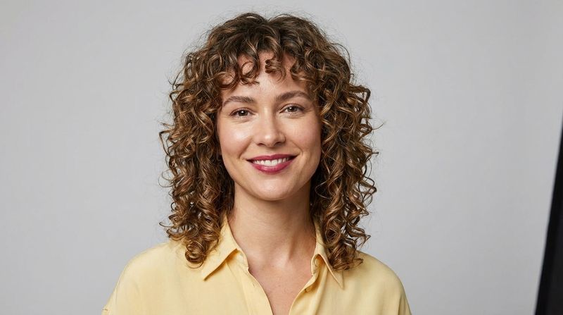 Curly Shag with Defined Ringlets
