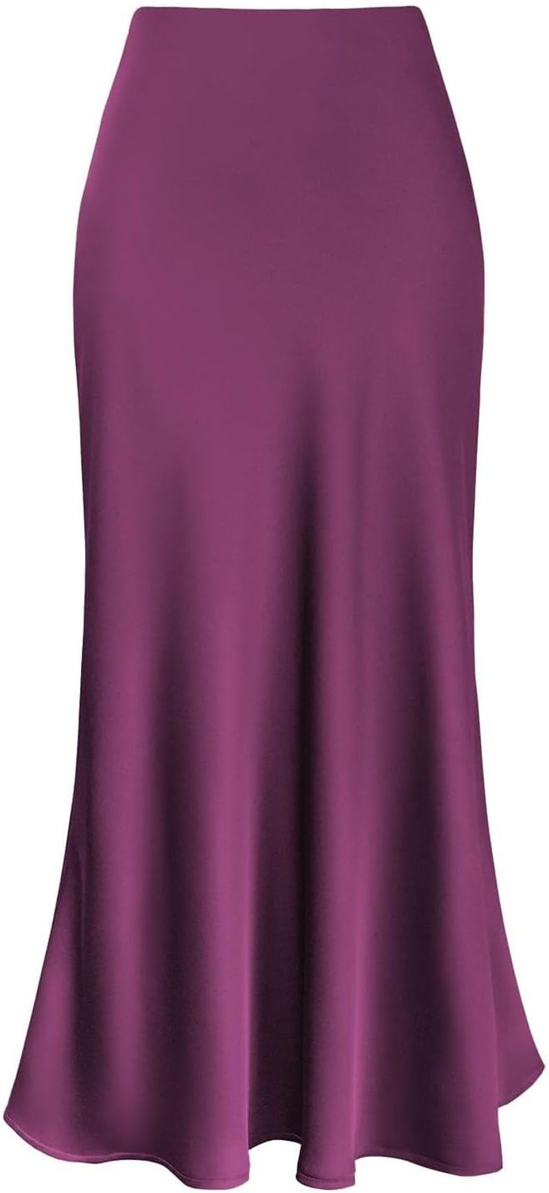 Elayubeimu Elastic High Waist Maxi Skirt