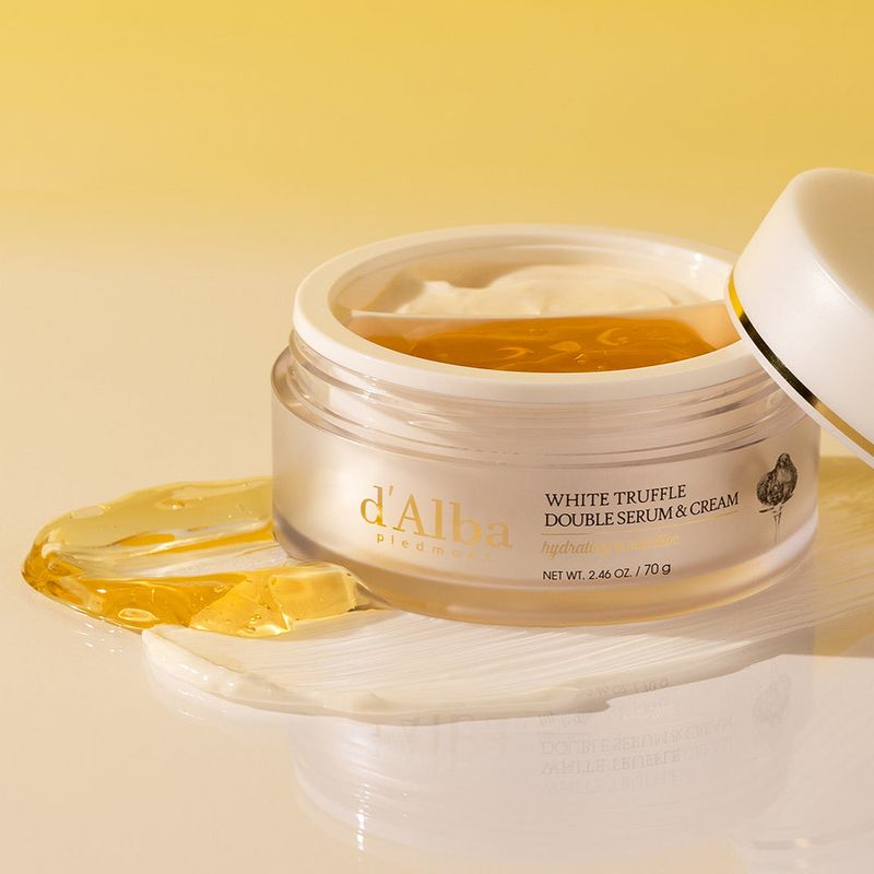 d'Alba – White Truffle Double Serum & Cream