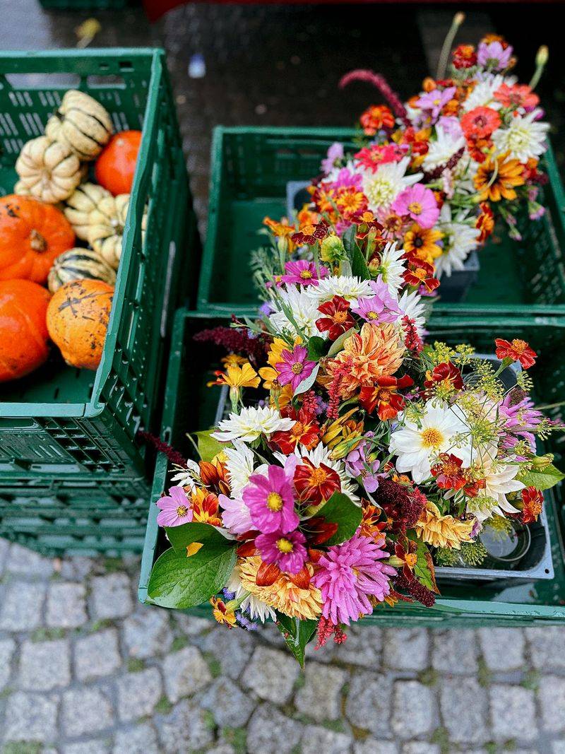Fresh Flowers from a Local Market