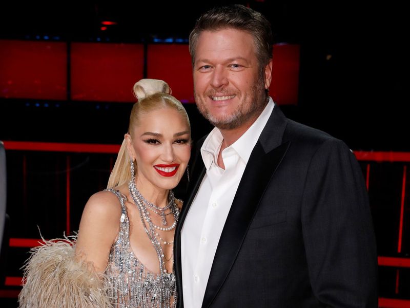 Gwen Stefani and Blake Shelton