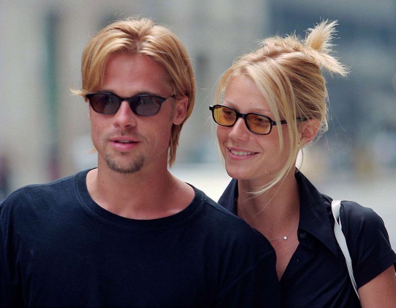 Gwyneth Paltrow and Brad Pitt