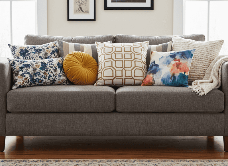 Too Many Throw Pillows That Never Get Used