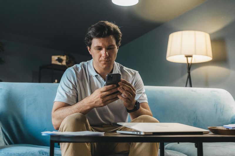 He Becomes Secretive With His Phone