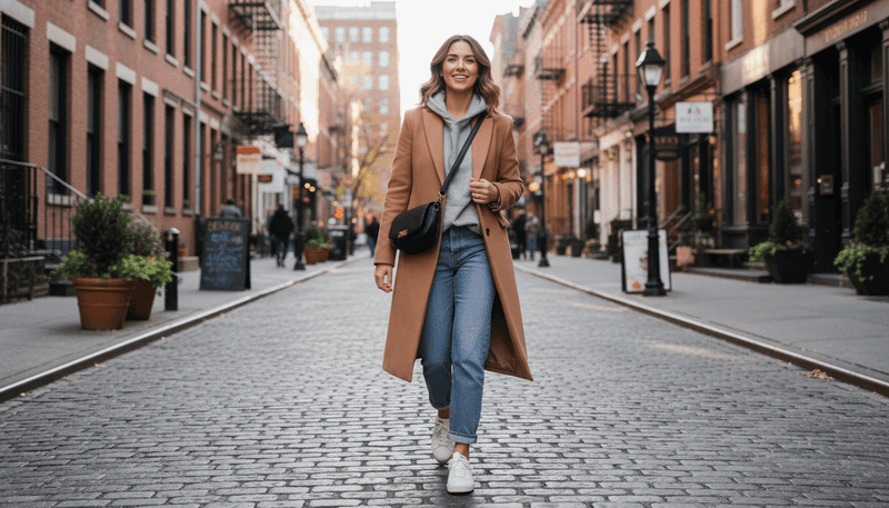 Hoodie + Structured Coat Combo