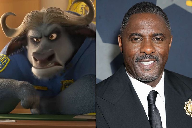 Idris Elba — Chief Bogo in Zootopia