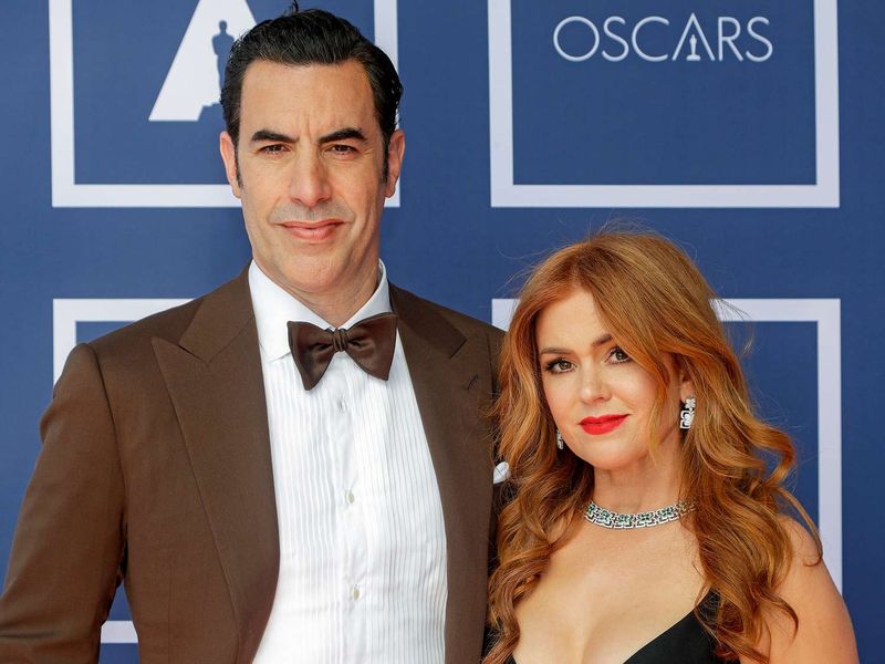 Isla Fisher & Sacha Baron Cohen