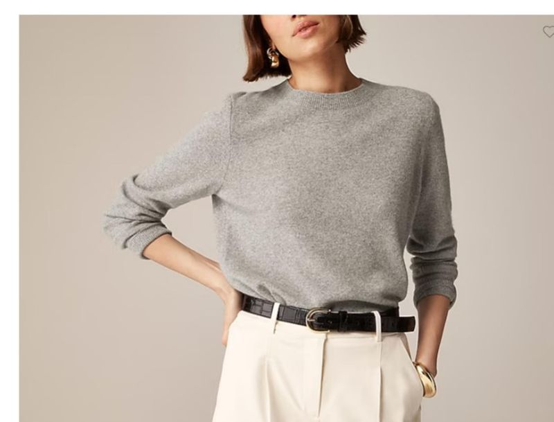 J.Crew Cashmere Classic-Fit Crewneck Sweater
