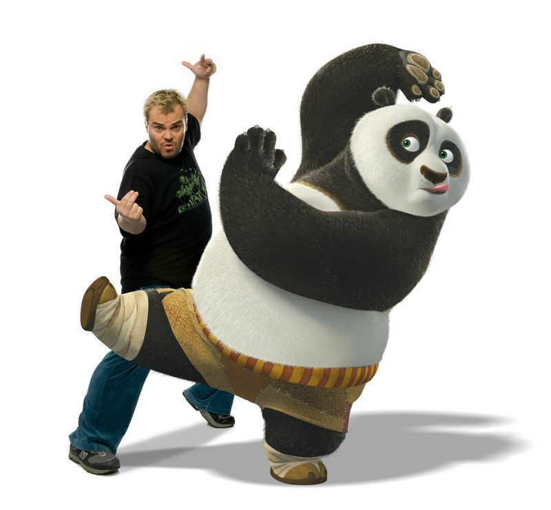 Jack Black — Po in Kung Fu Panda