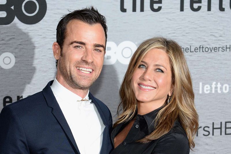 Jennifer Aniston and Justin Theroux