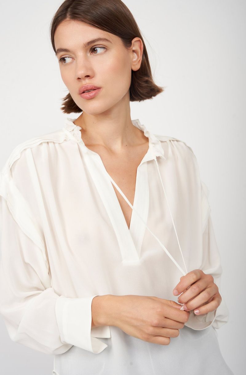 Joie Cardon Silk Blouse