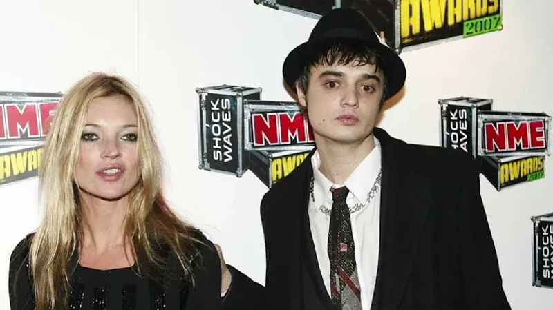 Kate Moss and Pete Doherty