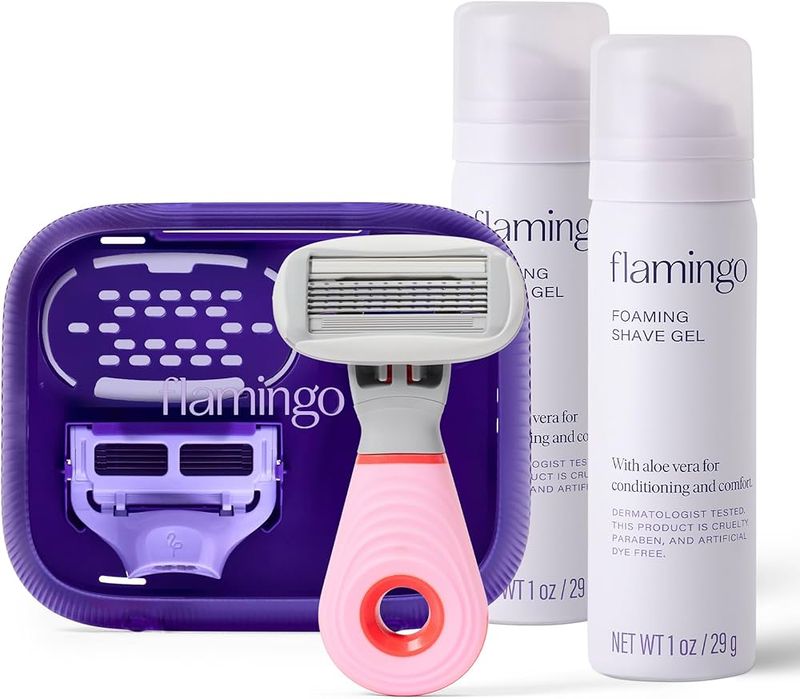 Flamingo On-the-Go Razor Kit