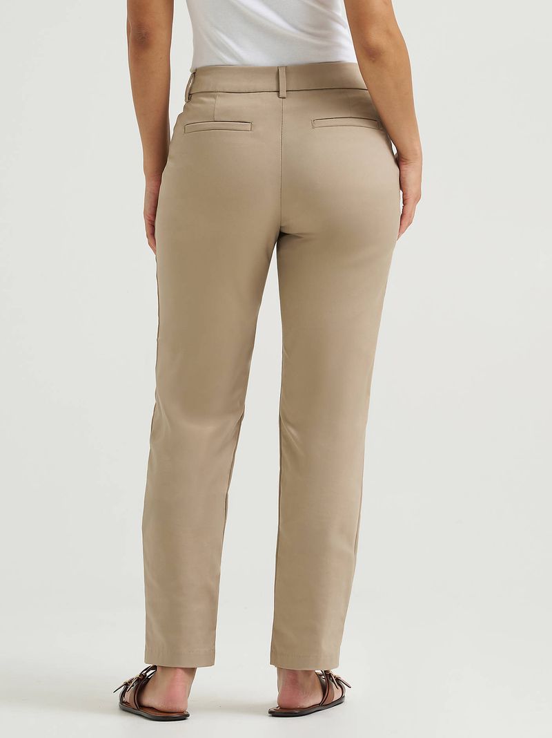 Lee Wrinkle-Free Relaxed Straight-Leg Pants
