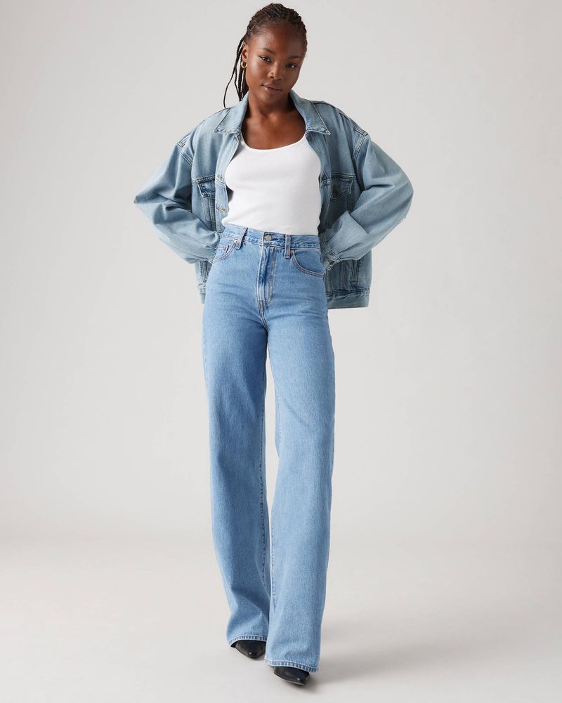 Levi's Ribcage High Waist Wide Leg Jeans