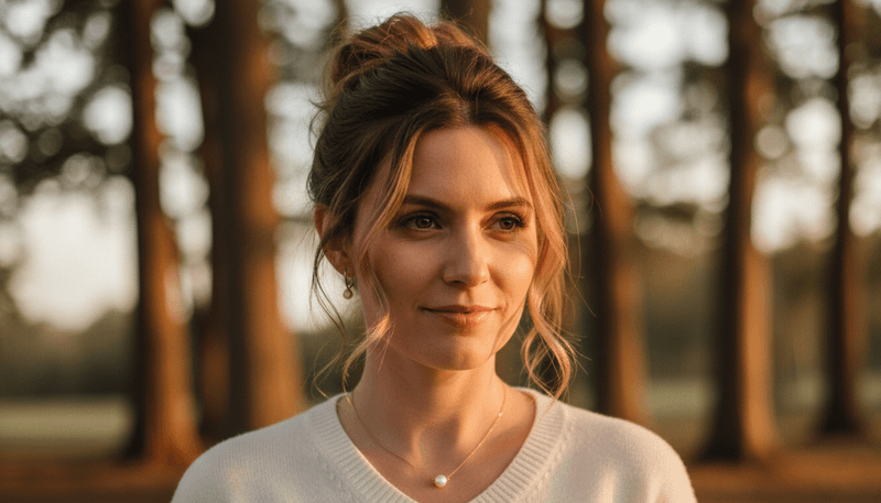 Loose Updo With Face-Framing Pieces