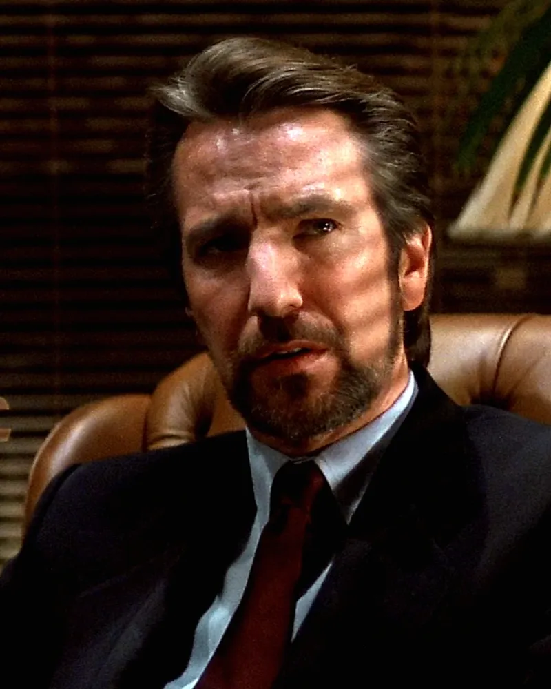 Alan Rickman — Hans Gruber (Die Hard)