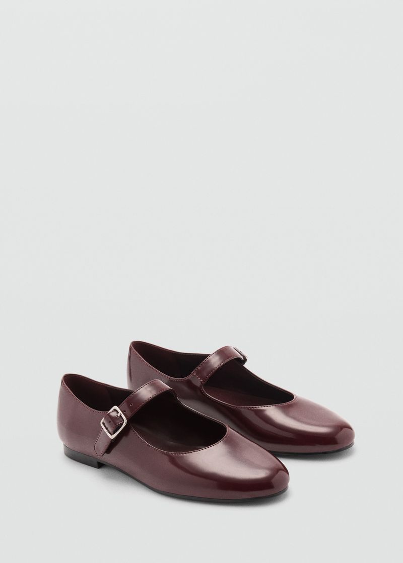 MANGO Mary Jane Ballet Flat