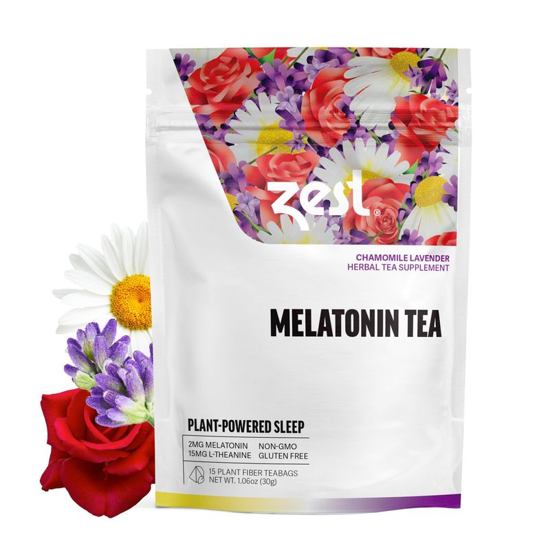 Herbal Sleep Tea (Chamomile and Melatonin Blends)